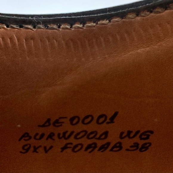 Church's Burwood Wg - Polished Oxford Brogue Black - Picture 4 of 7